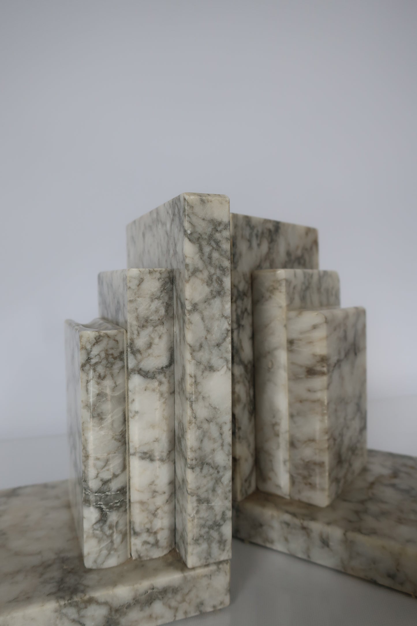 Italian Marble Bookends