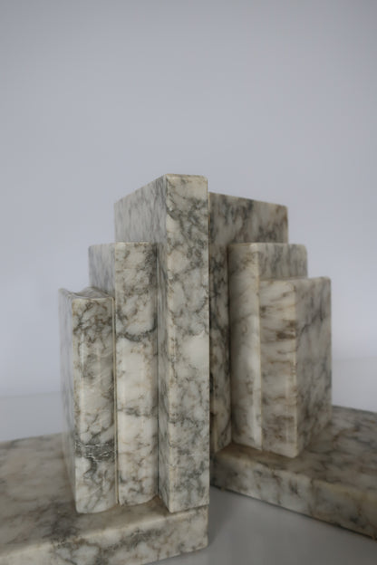 Italian Marble Bookends