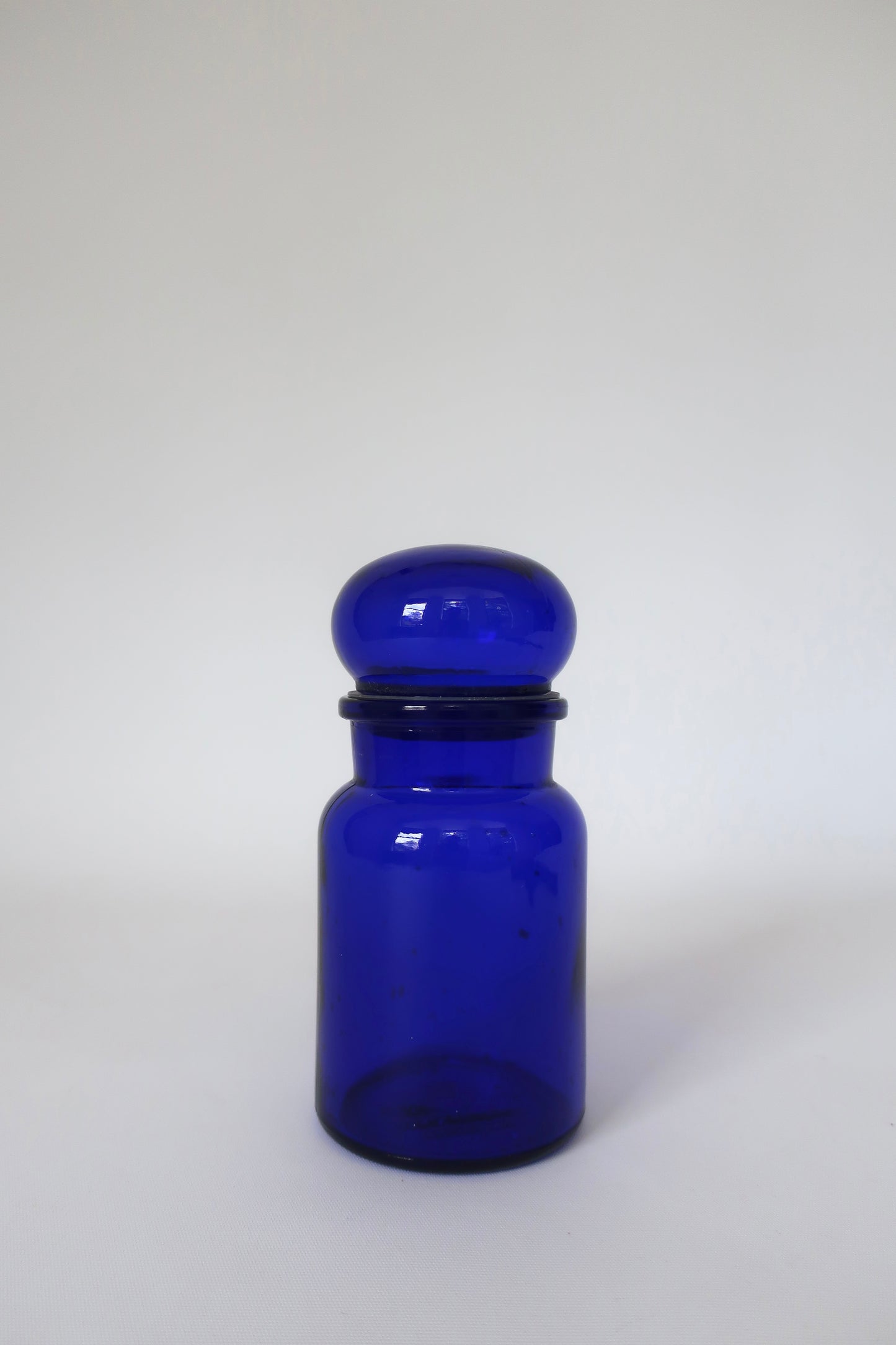 Belgium Cobalt Blue Lidded Canister