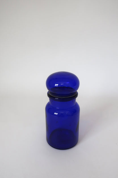 Belgium Cobalt Blue Lidded Canister