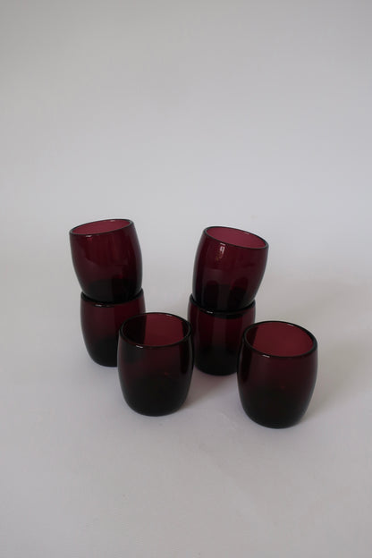 Amethyst Shot Glasses