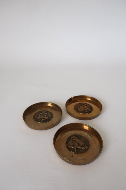 Brass Round Catch-all